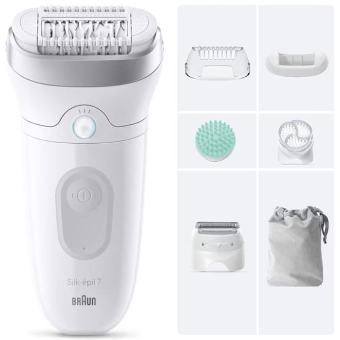 Braun Silk-épil 7 SkinSpa 7-081 Blanco